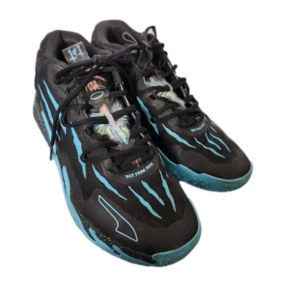 Puma Other - PUMA x LaMelo Ball MB.03 Sneakers Size 9 ‘Blue Hive’ Black/Electric Blue